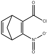 Bicyclo[2.2.1]hepta-2,5-diene-2-carbonyl chloride, 3-nitro- (9CI) Struktur