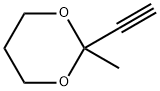 1,3-Dioxane, 2-ethynyl-2-methyl- (9CI) Struktur