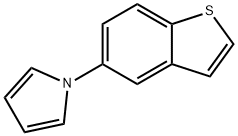 1-(1-Benzothienphen-5-yl)-1H-pyrrole Struktur