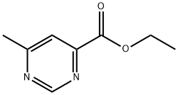 4-Pyrimidinecarboxylicacid,6-methyl-,ethylester(9CI) Struktur