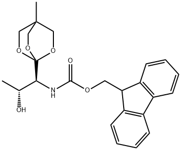 N-FMOC-L-THREONINE OBO ESTER Struktur