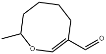 2H-Oxocin-7-carboxaldehyde, 3,4,5,6-tetrahydro-2-methyl- (9CI) Struktur