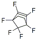 1,2,3,4,7,7-Hexafluorobicyclo[2.2.1]hept-2-ene Struktur