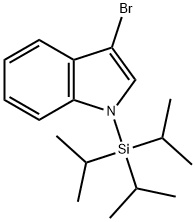 3-溴-1-(三異丙基甲硅烷基)吲哚, 148249-36-9, 結(jié)構(gòu)式