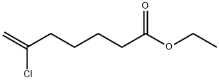 ETHYL 6-CHLORO-6-HEPTENOATE Struktur