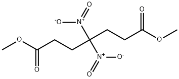 dimethyl 4,4-dinitroheptanedioate Struktur