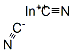 indium dicyanide  Struktur