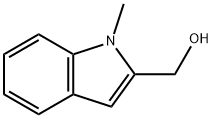 (1-METHYL-1H-INDOL-2-YL)-METHANOL Struktur