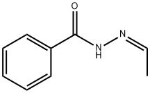 Benzoic acid, ethylidenehydrazide, (Z)- (8CI) Struktur