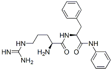 arginyl-phenylalanine anilide Struktur