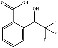 Benzoic acid, 2-(2,2,2-trifluoro-1-hydroxyethyl)- (9CI) Struktur