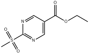 ETHYL 2-(METHYLSULFONYL)PYRIMIDINE-5-CARBOXYLATE