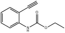 Carbamic  acid,  (2-ethynylphenyl)-,  ethyl  ester  (9CI) Struktur