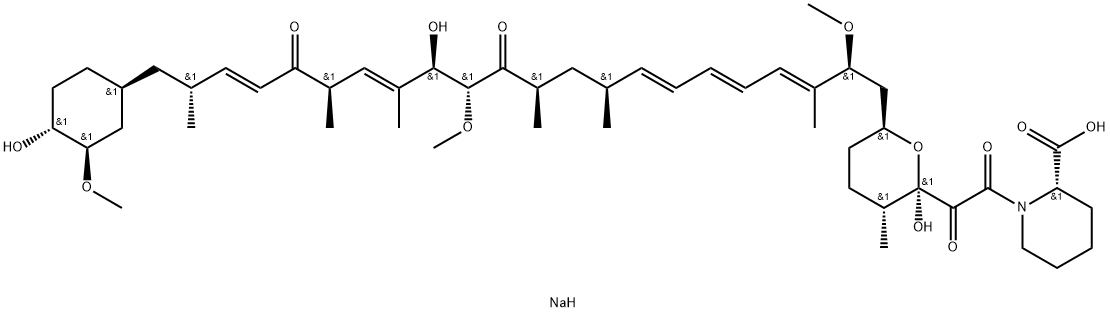 SECO RAPAMYCIN SODIUM SALT Struktur