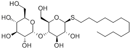 N-DODECYL-B-D-THIOMALTOPYRANOSIDE, ANAGRADE? Structure