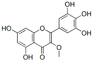 MYRICETIN 3-METHYLETHER Struktur