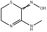 5,6-DIHYDRO-3-METHYLAMINO-2H-1,4-THIAZIN-2-ONE OXIME Struktur