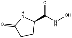 2-Pyrrolidinecarboxamide,N-hydroxy-5-oxo-,(R)-(9CI) Struktur