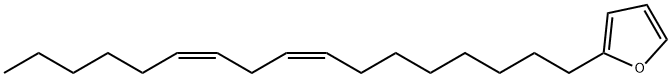 HEPTADECADIENYL FURAN Struktur