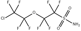 2-(2-CHLORO-1,1,2,2-TETRAFLUOROETHOXY)-1,1,2,2-TETRAFLUORO-ETHANESULFONAMIDE Struktur