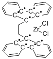 1,2-ETHYLENEBIS(9-FLUORENYL)ZIRCONIUM DICHLORIDE Struktur