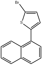 2-BROMO-5-NAPHTHALEN-1-YL-THIOPHENE Struktur