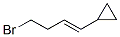 (4-bromobut-1-enyl)cyclopropane  Struktur