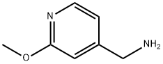 4-Pyridinemethanamine,2-methoxy-(9CI) Struktur