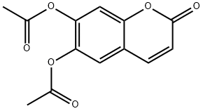 ESCULETINDIACETATE Struktur