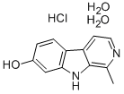 HARMOL HYDROCHLORIDE DIHYDRATE Struktur