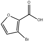 3-BROMO-2-FUROIC ACID Structure