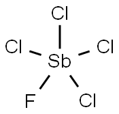 ANTIMONY TETRACHLOROMONOFLUORIDE Struktur