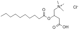 DL-DECANOYLCARNITINE CHLORIDE Struktur