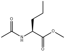 N-acetylnorvaline methyl ester Struktur