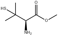 L-Valine, 3-mercapto-, methyl ester (9CI) Struktur