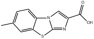 10-methyl-7-thia-2,5-diazatricyclo[6.4.0.0^{2,6}]dodeca-1(8),3,5,9,11-pentaene-4-carboxylic acid Struktur