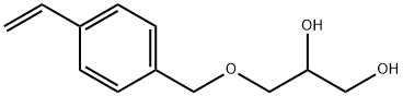 3-[(4-ETHENYLPHENYL)METHOXY]-1,2-PROPANEDIOL Struktur