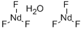 NEODYMIUM FLUORIDE HEMIHYDRATE Struktur