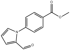 4-(2-FORMYL-1H-PYRROL-1-YL)-BENZOIC ACID METHYL ESTER Struktur