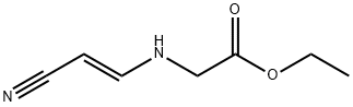 Glycine, N-(2-cyanoethenyl)-, ethyl ester, (E)- (9CI) Struktur