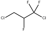 1,3-Dichloro-1,1,2-trifluoropropane Struktur