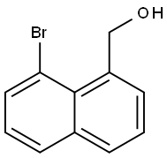 (8-BROMO-1-NAPHTHYL)METHANOL Struktur