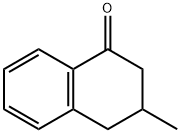 3-Methyl-1,2,3,4-tetrahydronaphthalene-1-one Struktur