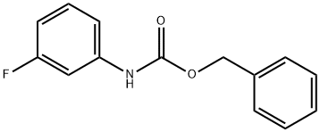 (3-Fluorophenyl)carbamic acid benzyl ester Struktur