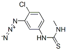 1-(3-azido-4-chlorophenyl)-3-methyl-2-thiourea Struktur