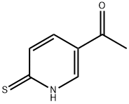 Ethanone, 1-(1,6-dihydro-6-thioxo-3-pyridinyl)- (9CI) Struktur