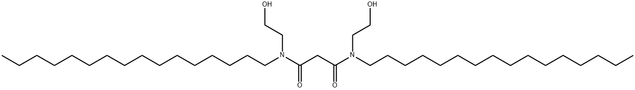 BISHYDROXYETHYL BISCETYL MALONAMIDE Struktur