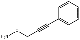 Hydroxylamine, O-(3-phenyl-2-propynyl)- (9CI) Struktur