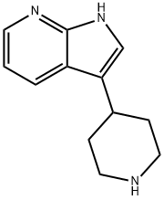 3-PIPERIDIN-4-YL-1H-PYRROLO[2,3-6]PYRIDINE HCL Struktur