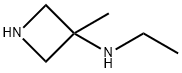 N-ETHYL-3-METHYL-3-AZETIDINAMINE Struktur